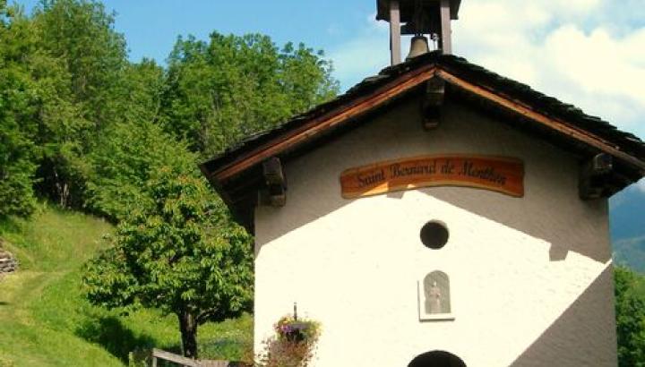 chapelle la jairaz - Courchevel : chapelle Saint-Bernard des Alpes