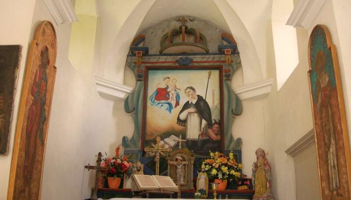 chapelle la jairaz - Courchevel : intérieur, chapelle Saint-Bernard des Alpes