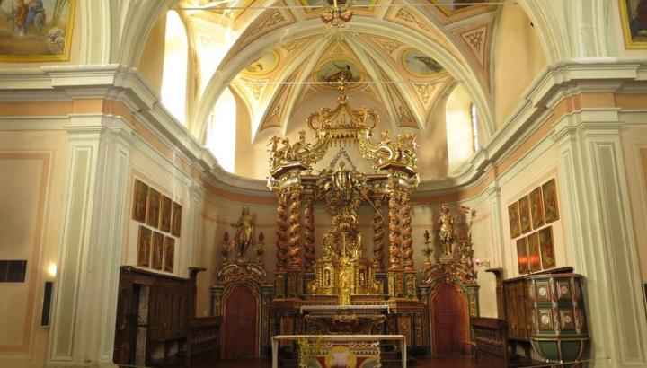 Intérieur de l'église de Saint-Nicolas-la-Chapelle - Intérieur de l'église de Saint-Nicolas-la-Chapelle