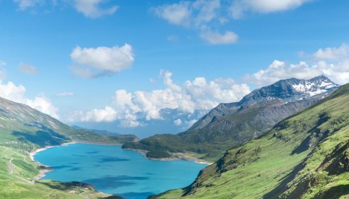Le site du Mont-Cenis - Vue générale du site Mont-Cenis en été