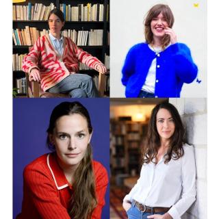 Les autrices Gabrielle de Tournemire, Colombe Boncenne, Maëlle Réat et Sophie de Baere