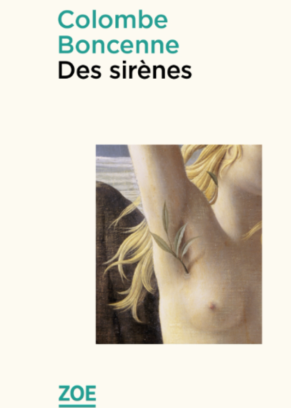 couverture du livre Des Sirènes de Colombe Boncenne