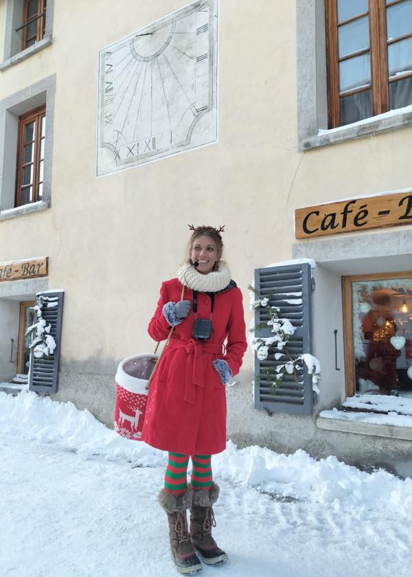 Visite de Noël à Aussois avec la Fondation Facim
