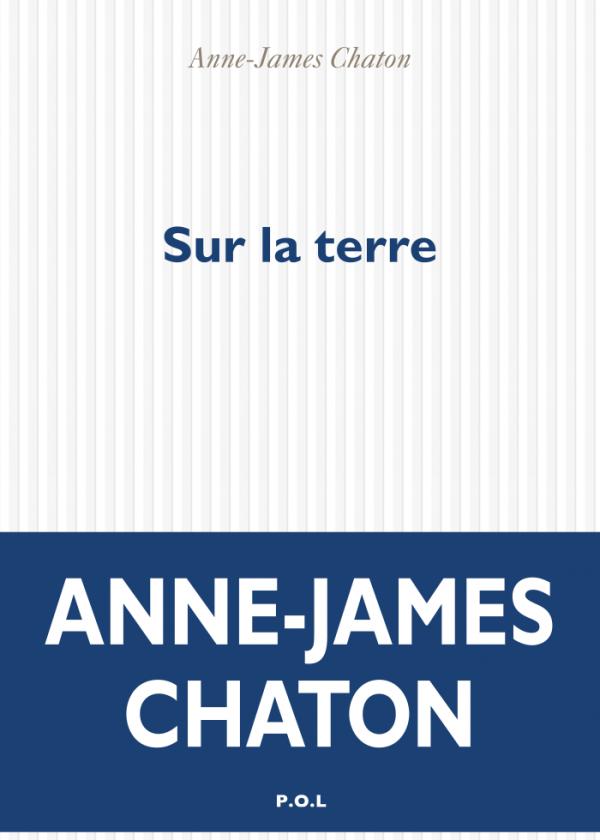 couverture du livre Sur la terre, sélectionné pour le prix Paysages écrits de la Fondation Facim 2025
